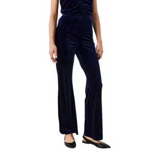 PART TWO DORELLAS VELVET TROUSERS DARK NAVY