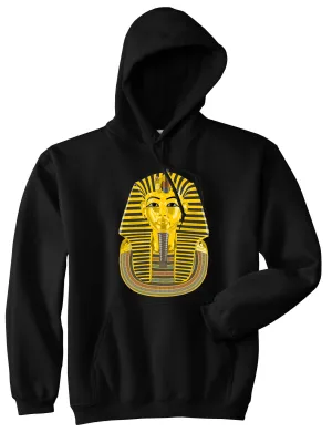 Pharaoh Egypt Gold Egyptian Head Boys Kids Pullover Hoodie Hoody