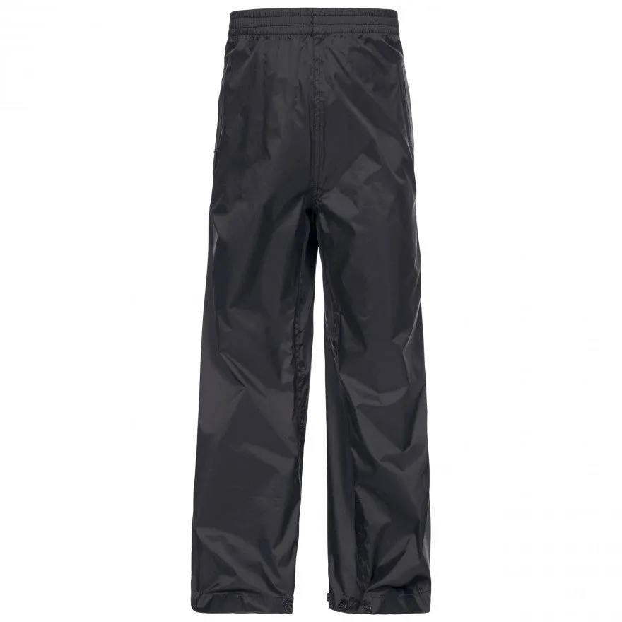 Qikpac Kids Packaway Waterproof Trousers - Black