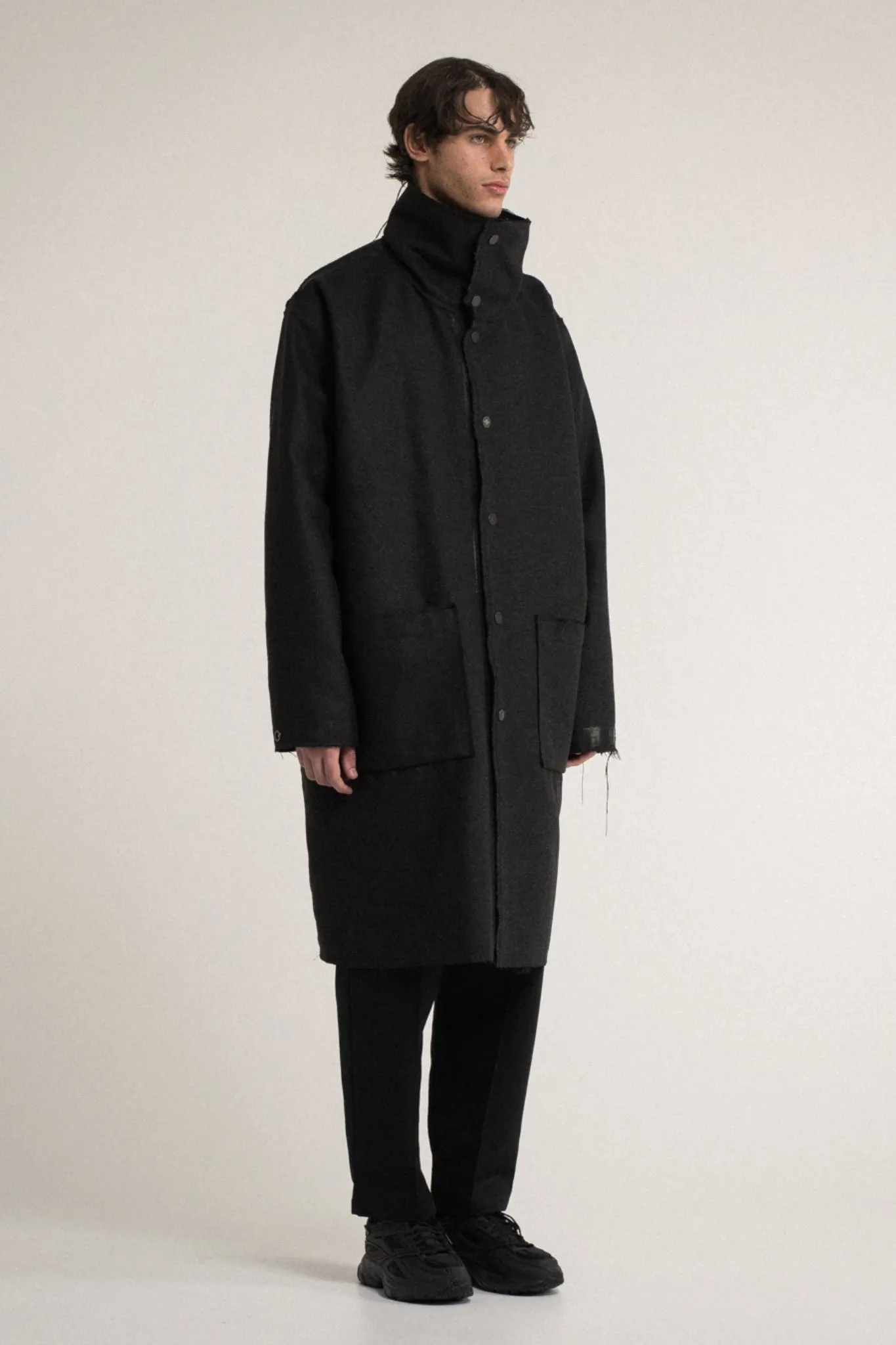 Reversible Wool Coat