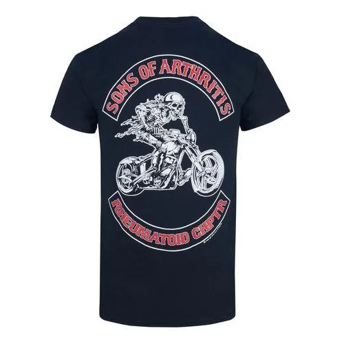 Rheumatoid Chapter Short Sleeve Biker T-Shirt