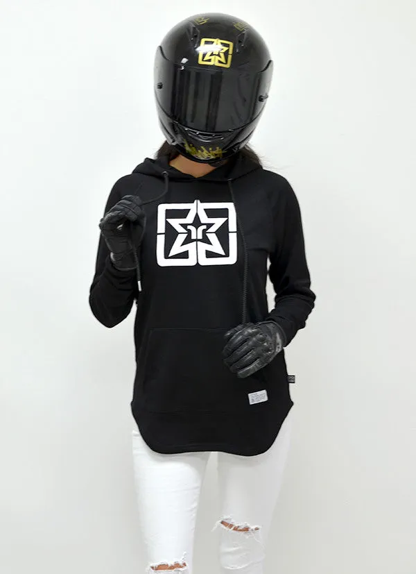 Ride Rich Emblem Scoop Pullover Hoodie