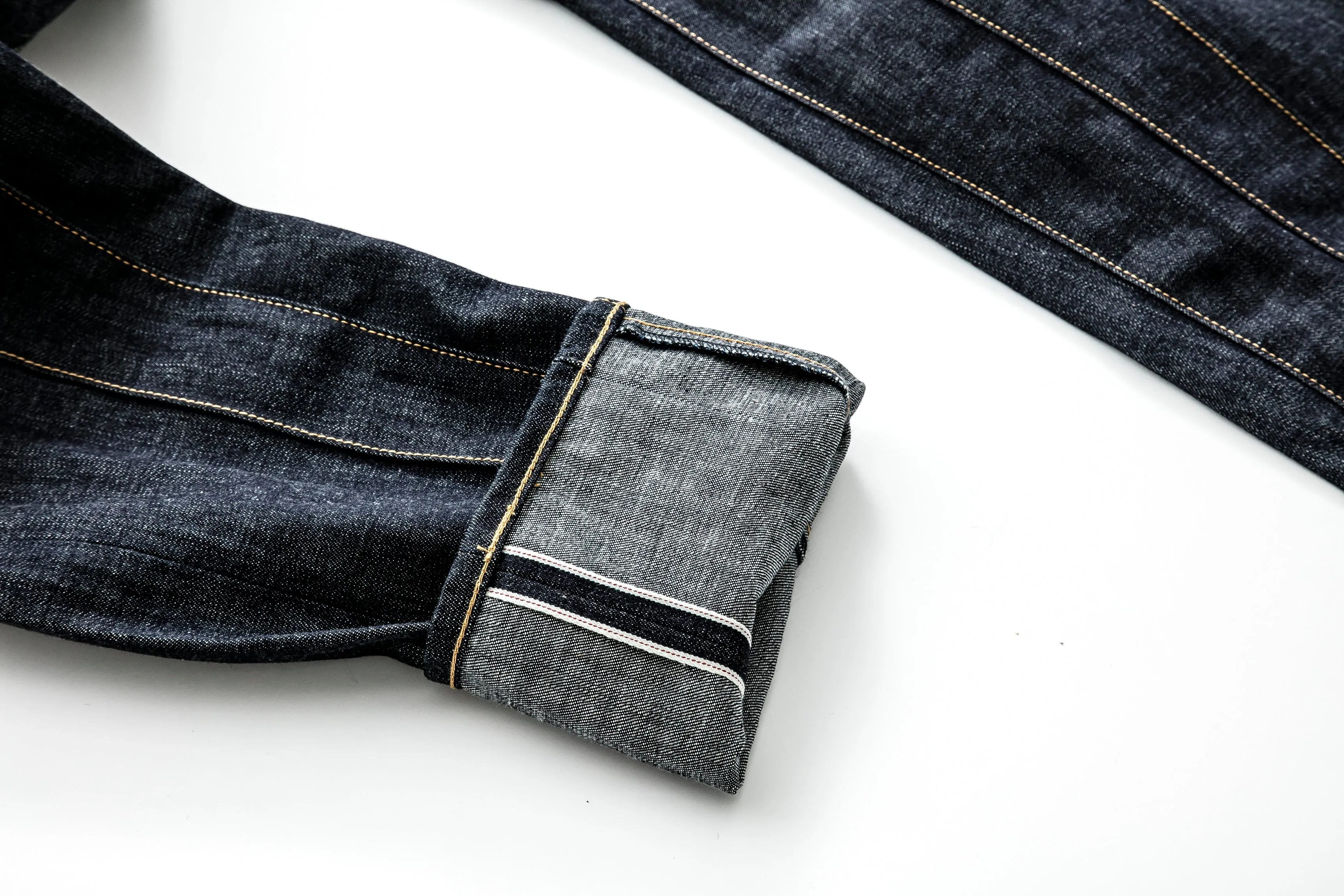 Robot-Boro Denim Slacks - Indigo