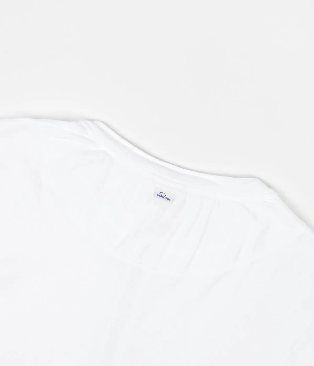 Schiesser Karl-Heinz Henley Long Sleeve T-Shirt - White