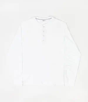 Schiesser Karl-Heinz Henley Long Sleeve T-Shirt - White