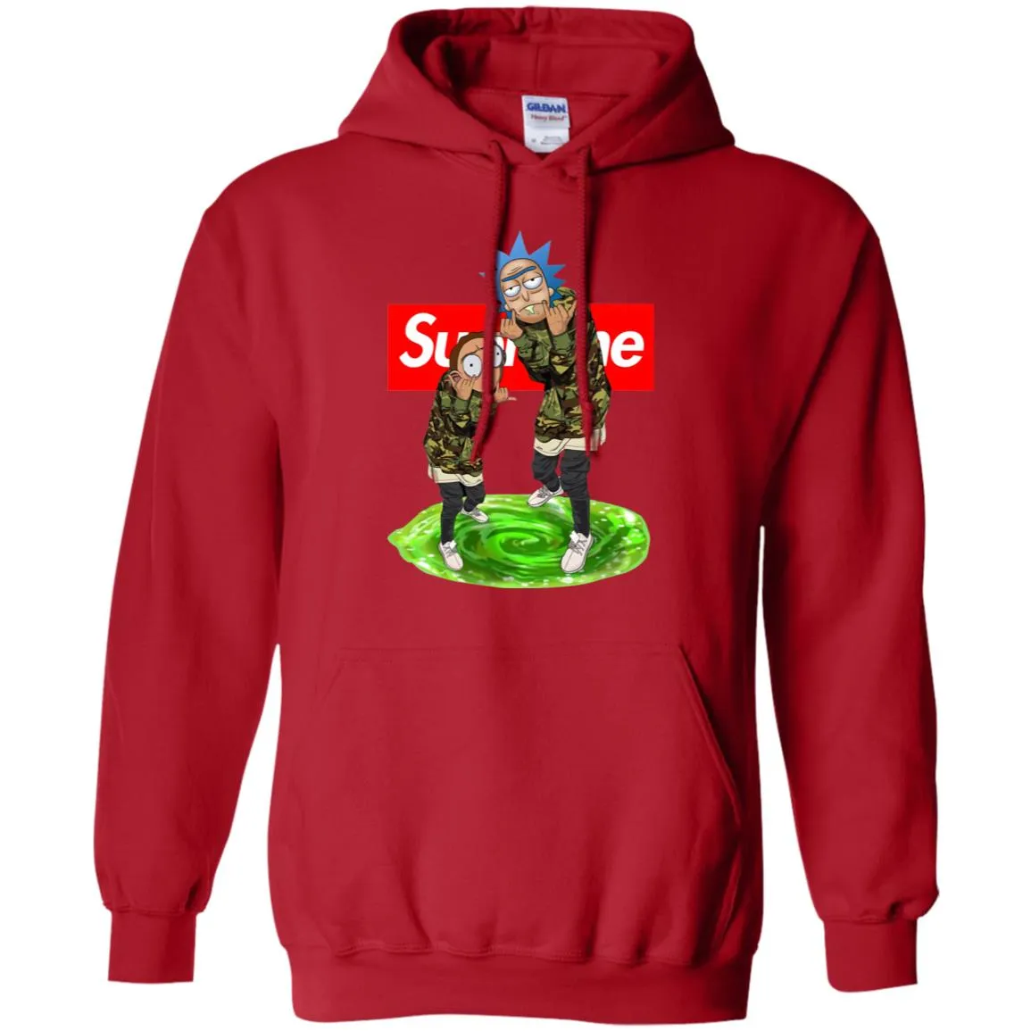 Supreme Rick And Morty Best T-shirt Pullover Hoodie Sweatshirt