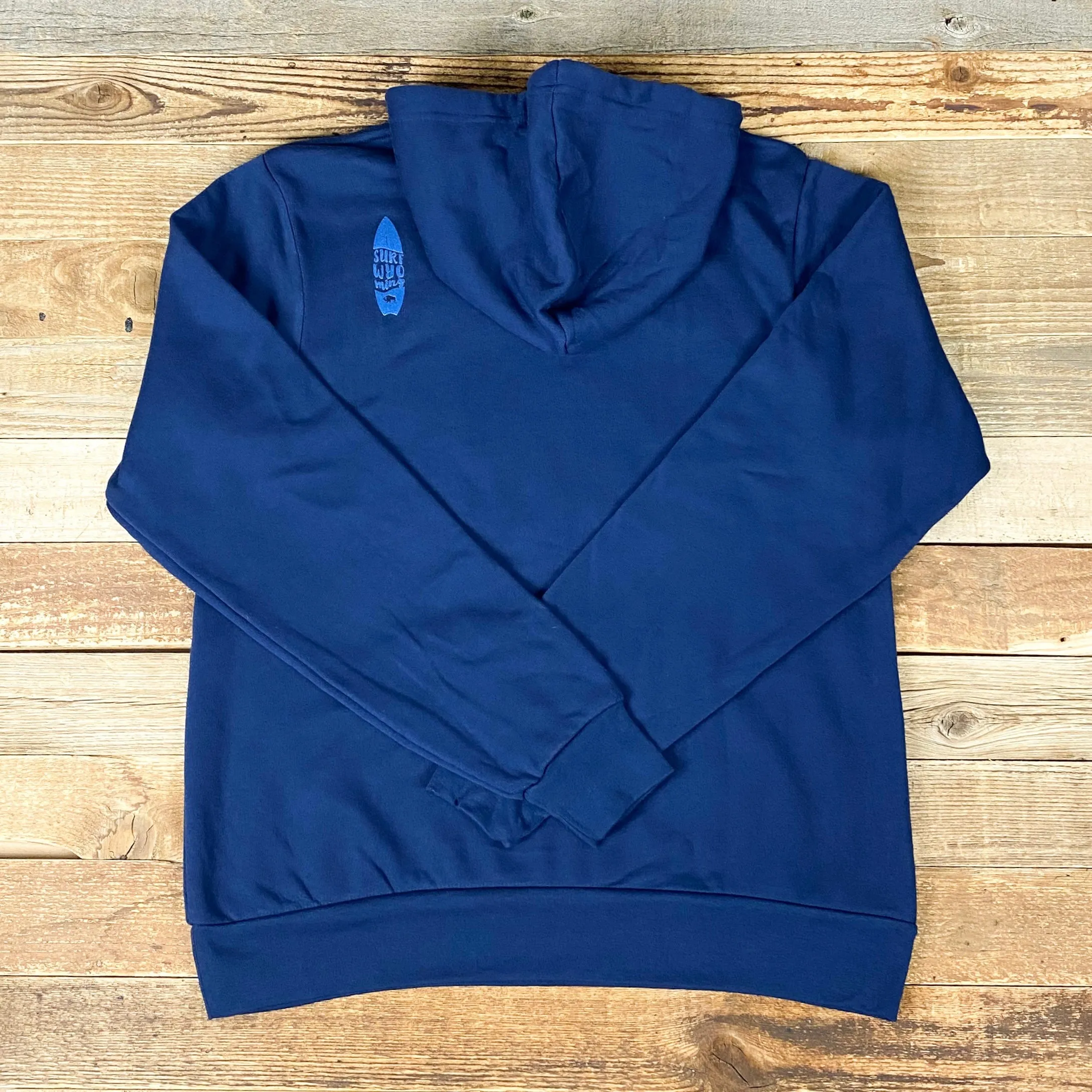 Surf Wyoming® Gee'ode Logo Bison Hoodie - Navy