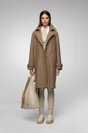 Tan Wool Coat