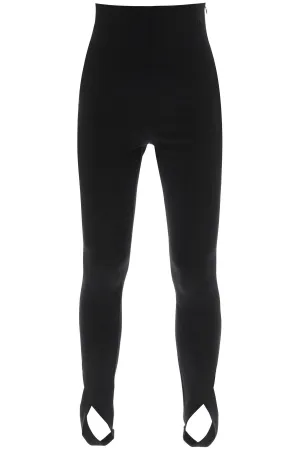 The attico 'jamie' stirrup leggings