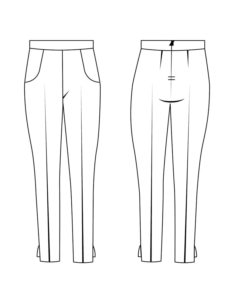 The City Trousers , The Avid Seamstress Sewing Pattern