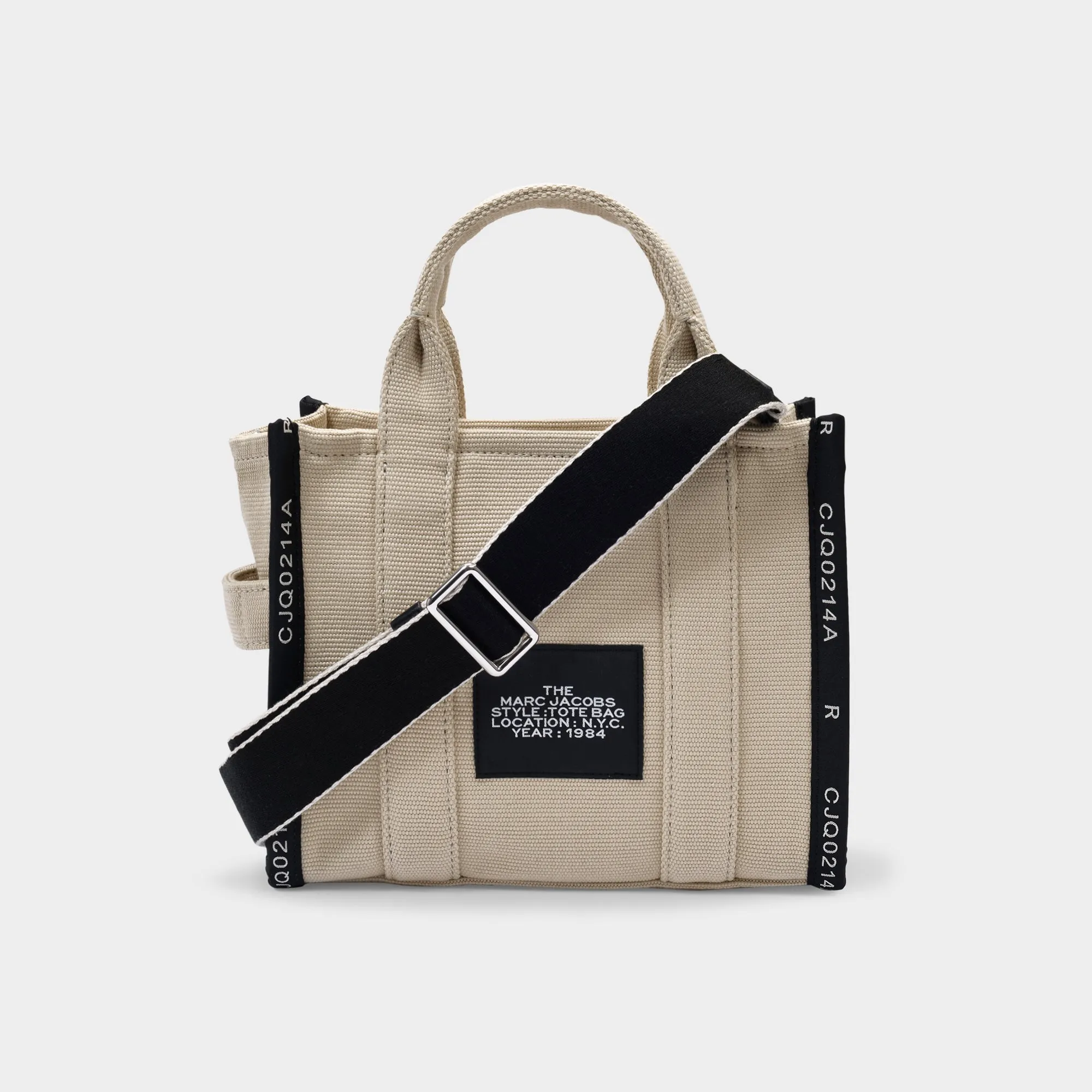 The Small Tote Bag Jacquard - Marc Jacobs -  Warm Sand - Cotton