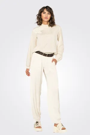 Trousers - Cream