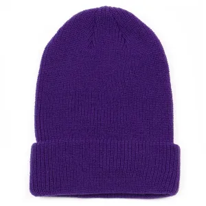 Ultra Soft Woven Knit Cuffed Beanie