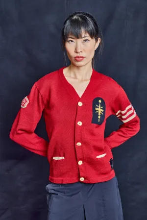 Vintage Varsity Multipatch Cardigan