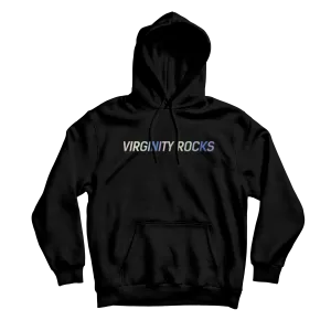 Virginity Rocks Embroidered Pastel Hoodie