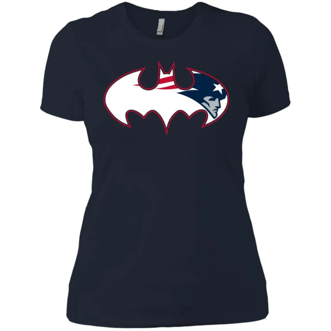 We Are The New England Patriots Batman Nfl Mashup Women Cotton T-Shirt