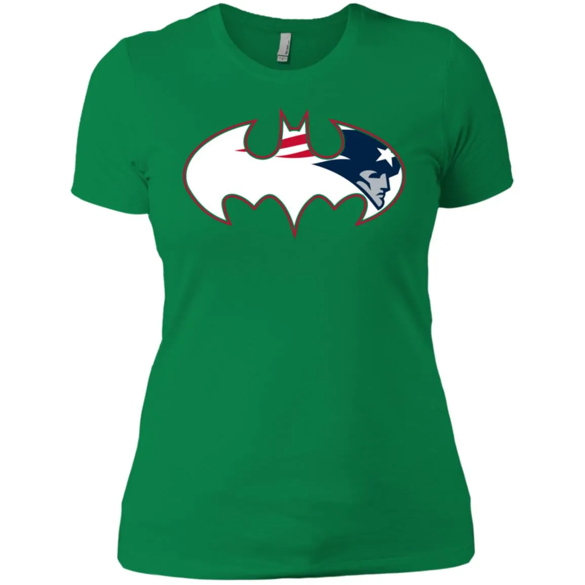 We Are The New England Patriots Batman Nfl Mashup Women Cotton T-Shirt