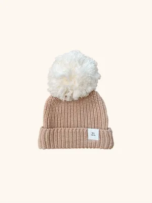 Ziggy Lou Beanie Gingham Caramel